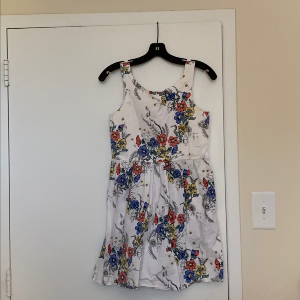 White summer dress